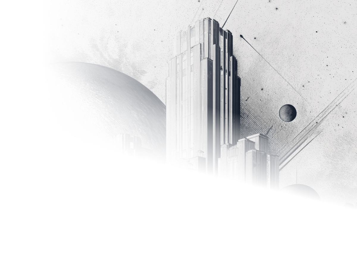 Ideas from the Past — abstract architectural illustration