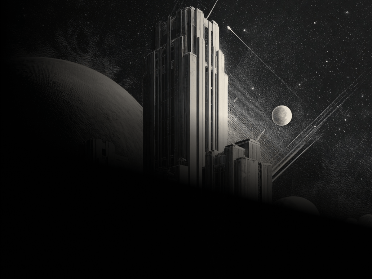 Ideas from the Past — abstract architectural illustration