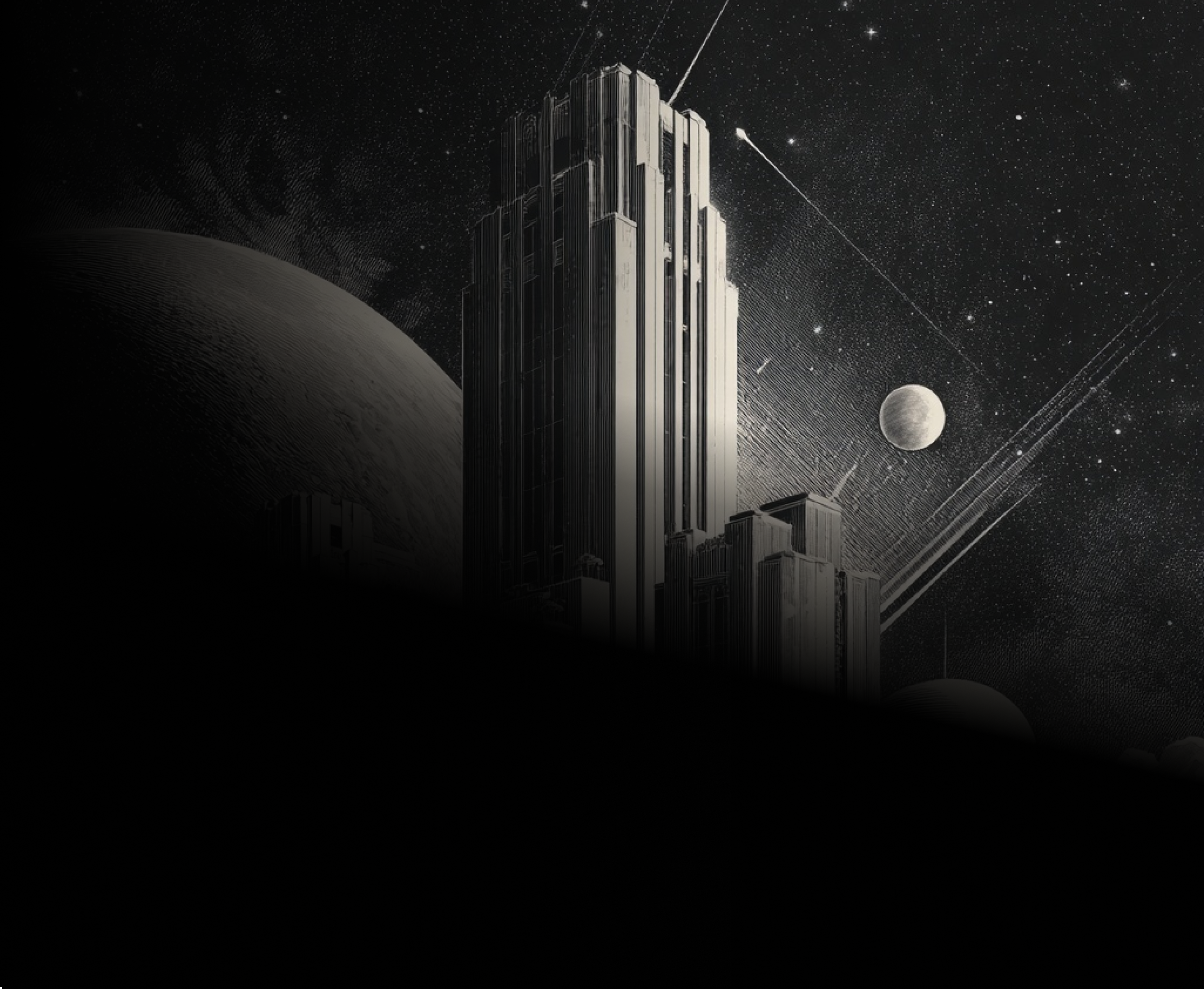 Ideas from the Past — abstract architectural illustration